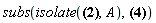 subs(isolate(g(x) = A*B/x, A), diff(f(x), x) = -c__1*A*B/x^2-2*c__2*A^2*B^2/x^3)