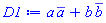 a*conjugate(a)+b*conjugate(b)