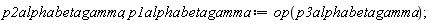 p2alphabetagamma, p1alphabetagamma := op(p3alphabetagamma)