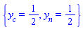 {y__c = 1/2, y__n = 1/2}
