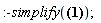 :-simplify(alpha__1 = arctan(l__1*sin(alpha)/(l__1*cos(alpha)+l__2)))