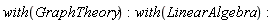 with(GraphTheory); with(LinearAlgebra)