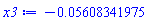 -0.5608341975e-1