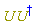 Physics:-`*`(U, Physics:-Dagger(U))