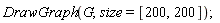 DrawGraph(G, size = [200, 200])