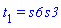 t[1] = s6*s3