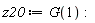 z20 := G(1):