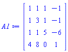 Matrix(%id = 36893489914357910812)