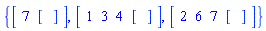 {Array(%id = 36893489716560962252), Array(%id = 36893489716560962492), Array(%id = 36893489716560962732)}