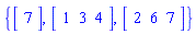 {Array(%id = 36893489716560989828), Array(%id = 36893489716560989948), Array(%id = 36893489716560990068)}