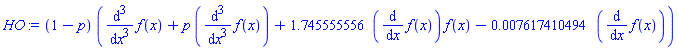 (1-p)*(diff(diff(diff(f(x), x), x), x)+p*(diff(diff(diff(f(x), x), x), x))+1.745555556*(diff(f(x), x))*f(x)-0.7617410494e-2*(diff(f(x), x)))