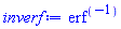 erf@@(-1)