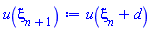 u(xi[n]+d)