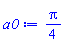 (1/4)*Pi