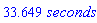 33.649*seconds