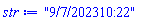 "9/7/202310:22"