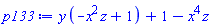 y*(-x^2*z+1)+1-x^4*z
