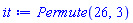 Permute(26, 3)
