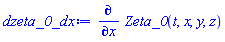 diff(Zeta_0(t, x, y, z), x)