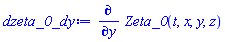 diff(Zeta_0(t, x, y, z), y)