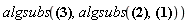 algsubs(RS = R1+R2, algsubs(R1*R2 = R12, V = V1*R2/(C*R1*R2*s+R1+R2)))