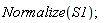 Normalize(S1)