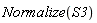 Normalize(S3)