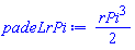 (1/2)*rPi^3