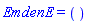 EmdenE = ()