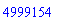 4999154