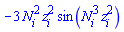 -3*N[i]^2*z[i]^2*sin(N[i]^3*z[i]^2)