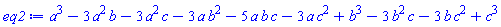 a^3-3*a^2*b-3*a^2*c-3*a*b^2-5*a*b*c-3*a*c^2+b^3-3*b^2*c-3*b*c^2+c^3