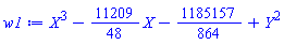 X^3-(11209/48)*X-1185157/864+Y^2