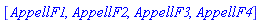 [AppellF1, AppellF2, AppellF3, AppellF4]