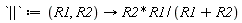 `||` := proc (R1, R2) options operator, arrow; R2*R1/(R1+R2) end proc