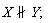 `&npar;`(X, Y)