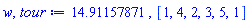 14.91157871, [1, 4, 2, 3, 5, 1]