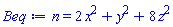 n = 2*x^2+y^2+8*z^2