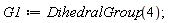 G1 := DihedralGroup(4)