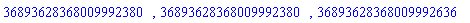 36893628368009992380, 36893628368009992380, 36893628368009992636