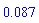 0.87e-1