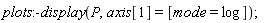 plots:-display(P, axis[1] = [mode = log])