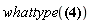whattype(`#mrow(mn("1"),mi("\`\`"))`)