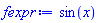 sin(x)