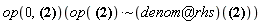 (op(0, 0 < (a*d*x^2+2*a*t*x+b*t-c*d)/(d*x+t)^2))(`~`[`*`](op(0 < (a*d*x^2+2*a*t*x+b*t-c*d)/(d*x+t)^2), (`@`(denom, rhs))(0 < (a*d*x^2+2*a*t*x+b*t-c*d)/(d*x+t)^2)))