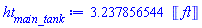 3.237856544*Units:-Unit(ft)