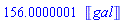 156.0000001*Units:-Unit(gal)