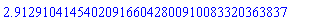 2.912910414540209166042800910083320363837