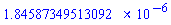 HFloat(1.845873495130923e-6)