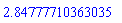 HFloat(2.847777103630354)